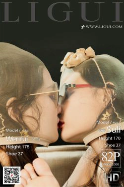 [丽柜美束Ligui] 网络丽人 Model 文芮&苏黎(82P)-丝袜,人体,丽柜美束