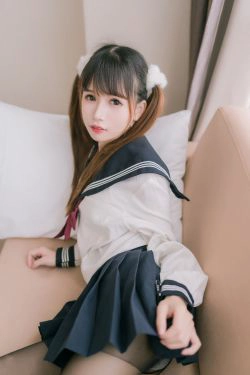 [喵糖映画] JKL.023 双马尾JK制服(40P)-马尾,萝莉,黑丝