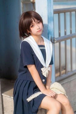 [喵糖映画] JKL.024 深蓝JK制服(40P)-校服,阳光