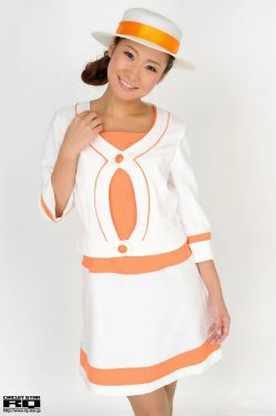 [RQ-STAR] NO.00401 大上留依 Elevator Girl 气质超短裙写真集(26P)-超短裙,优雅,气质