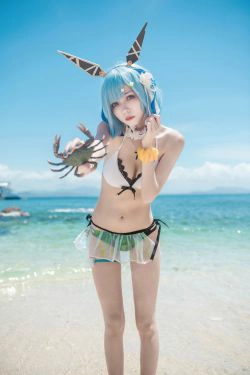 [Cosplay写真] 小妖精你的负卿 - 加斯科涅(24P)-海边,COS
