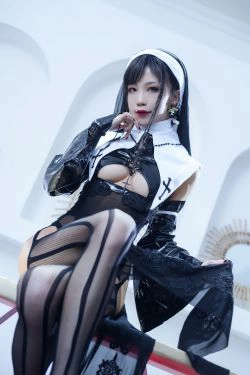 [Cosplay写真] 动漫博主水淼aqua - 修女(42P)-COS
