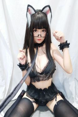 [Cosplay写真] 萌系小姐姐蜜汁猫裘 - 眼镜猫娘(25P)-猫女,眼镜