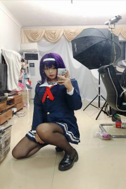 [Cosplay写真] 萌系小姐姐-白烨- - 学姐校服(26P)-黑丝