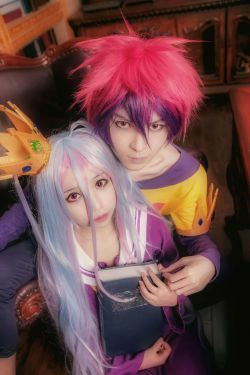 [Cosplay写真] 萌妹白易子教主 - 游戏人生(9P)-COS