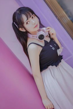 [Cosplay写真] 大眼萌妹黑猫猫OvO - pink(21P)-萝莉,可爱