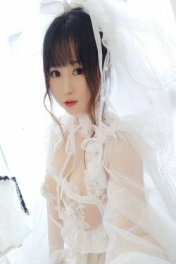 [Cosplay写真] 蜜桃少女是依酱呀 - 花嫁(40P)-婚纱