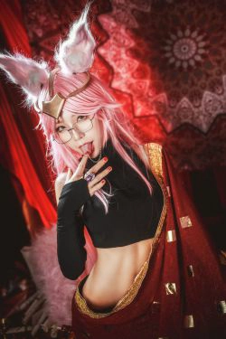 [Cosplay写真] 动漫博主水淼aqua - 玉藻前柯杨斯卡娅(12P)-COS