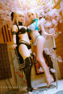 [Cosplay写真] Miyana咪呀 - 沖田総司 水着(21P)-COS