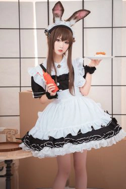 [Cosplay写真] 可爱人气Coser面饼仙儿 - 阿米驴女仆(23P)-女仆