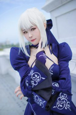 [Cosplay写真] Coser萱-KaYa - 黑贞 黑呆毛(32P)-COS