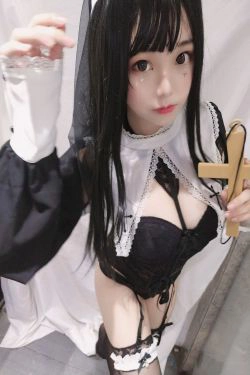 [Cosplay写真] 萌系小姐姐蜜汁猫裘 - 修女(25P)-COS