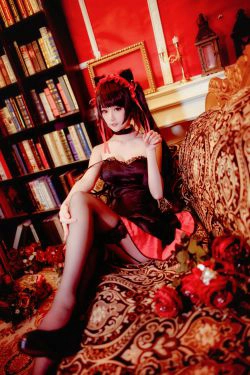 [Cosplay写真] 萌宠博主yui金鱼 - 时崎狂三 黑裙(11P)-COS