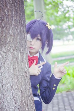 [Cosplay写真] 萌妹白易子教主 - 中二病也要谈恋爱(10P)-COS