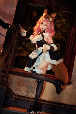 [Cosplay写真] 奶狮不咬人 - 玉藻前(10P)-COS