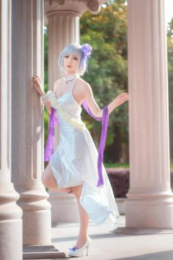 [Cosplay写真] 小姐姐弥音音ww - 天狼星 纯白蔷薇(8P)-COS