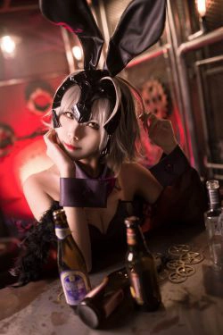 [Cosplay写真] Coser萱-KaYa - 黑贞 兔女郎(12P)-兔女郎