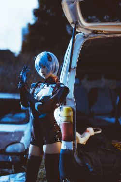 [Cosplay写真] 萌系小姐姐木绵绵OwO - 绫波丽(28P)-COS