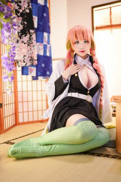 [Cosplay写真] Coser萱-KaYa - 鬼灭之刃 甘露寺(35P)-COS