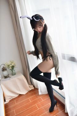 [Cosplay写真] Cos小姐姐雪琪 - 灰兔兔(37P)-兔女郎