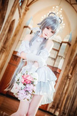 [Cosplay写真] 萌宠博主yui金鱼 - 洛天依花嫁(11P)-COS