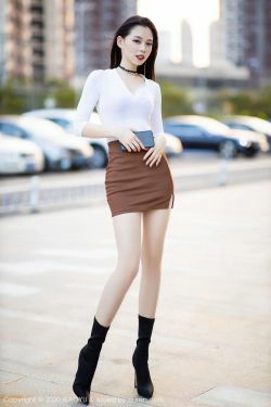 [语画界XIAOYU] Vol.387 言沫(105P)-美腿,短裙,香车