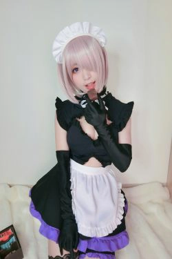 [网红COSER] Coser星野saori - 玛修(13P)-女仆