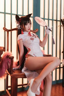 [网红COSER] 可爱人气Coser面饼仙儿 - 旗袍爱宕(25P)-COS