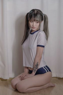 [网红COSER] 动漫博主铁板烧鬼舞w - 体操服(18P)-体操