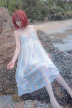 [网红COSER] 疯猫ss - 思绪之礁石人鱼(30P)-海边