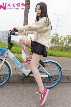 [大生模拍] No.172 青青 单车少女(49P)-香车