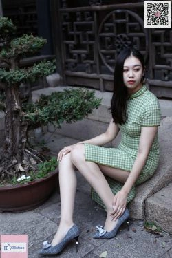 [奈丝] NO.151 乐乐 修长美腿配肉丝(46P)-肉丝,旗袍