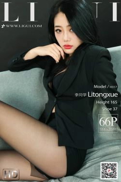 [丽柜Ligui] 网络丽人 Model 李同学(65P)-黑丝,OL