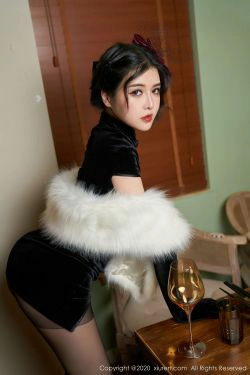 [秀人XiuRen] No.2669 韩静安(70P)-旗袍,美腿,优雅,古典,黑丝