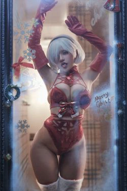 [Cosplay] 一笑芳香沁 - 2B圣诞(30P)-圣诞,COS