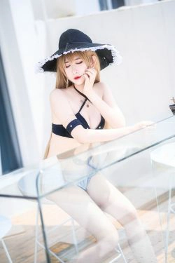 [Cosplay] 动漫博主阮邑_Fairy - 让巴尔泳装(25P)-女郎,牛仔