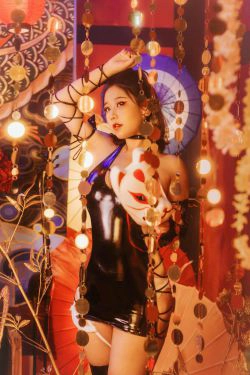 [Cosplay] 动漫博主穆零Mu0 - 黑胶(19P)-xiong