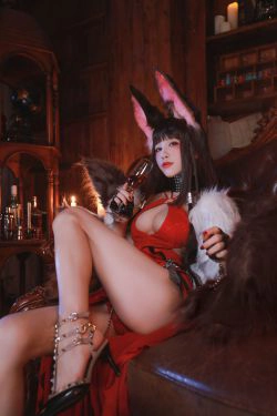[Cosplay] 动漫博主水淼aqua - 赤城(30P)-COS