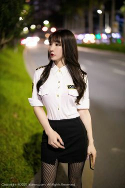 [秀人XIUREN] No.2820 周于希Sandy(50P)-黑丝,女警