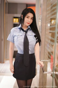 [秀人XIUREN] No.2852 美七Mia(78P)-女警,黑丝