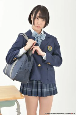 [LOVEPOP] Saku Kurosaki 黒崎さく Photoset 02(49P)-学生装