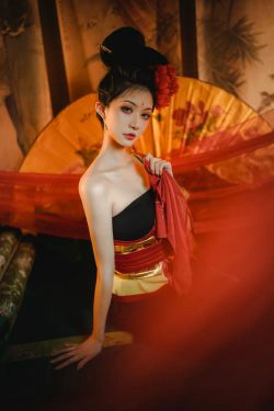 [COS福利] COS萌妹沧霁桔梗 - 一千零一个江湖(15P)-古典