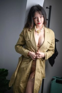 [COS福利] 秋和柯基(夏小秋秋秋) - 裸色蕾丝吊袜带套装(41P)-巨乳,福利,xiong