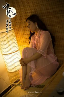 [头条女神WordGirls] 小乔 旗袍明月千里寄相思(21P)-旗袍,透视