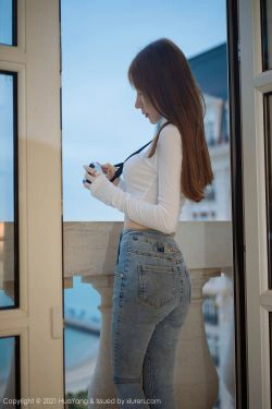 [花漾HuaYang] VOL.357 周于希Sandy(71P)-牛仔,紧身裤