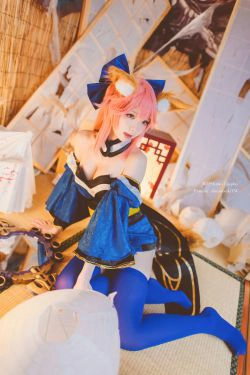[COS福利] 微博妹纸霜月shimo - 玉藻前(15P)-COS