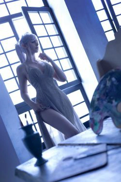[COS福利] 国外美女SayaTheFox - 精灵(23P)-COS