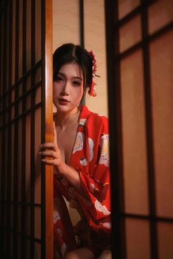 [COS福利] 一米八的大梨子 - 居酒屋(19P)-和服,RU