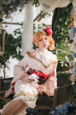 [COS福利] Coser瓜希酱福利 - 碧蓝航线 黎塞留和服(22P)-COS