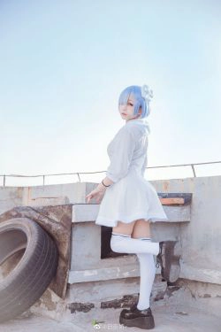 [COS福利] 日奈娇 -  蕾姆 白裙(11P)-COS